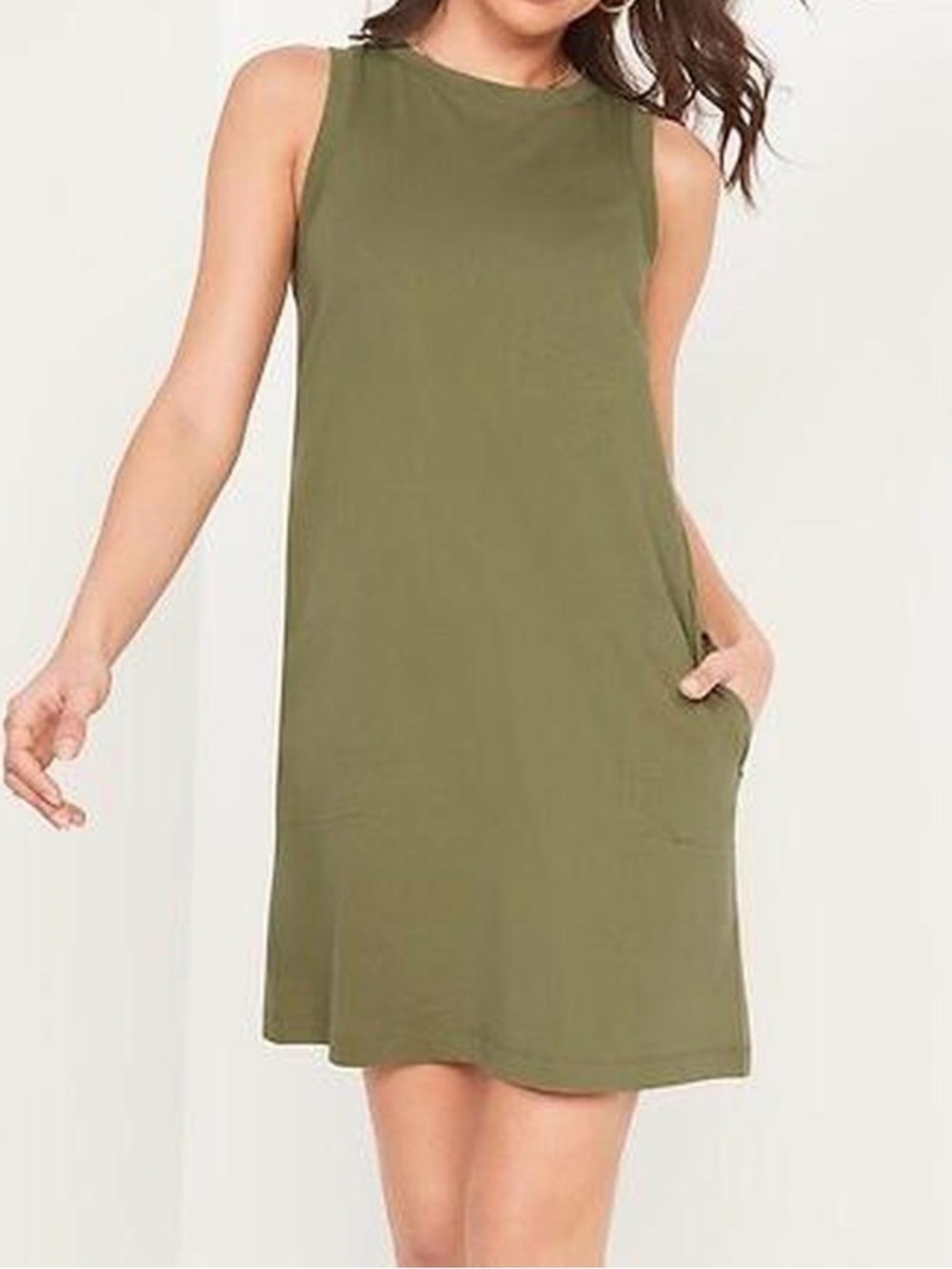 Old Navy Sleeveless Vintage mini T shirt swing dress size M